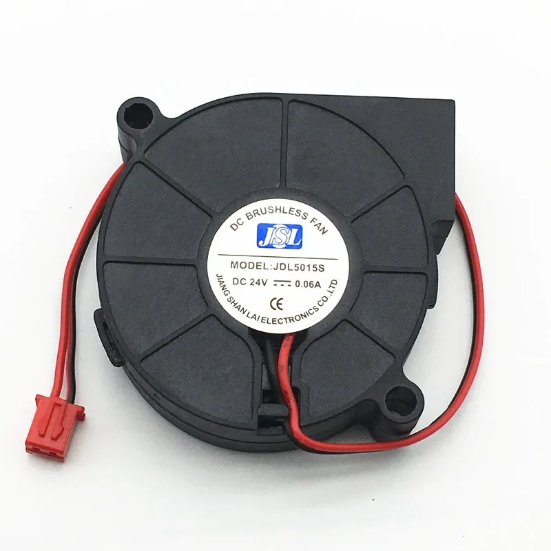 

JSL JDL5015S DC 24V 0.06A 50x50x15mm 2-Wire Cooling Fan