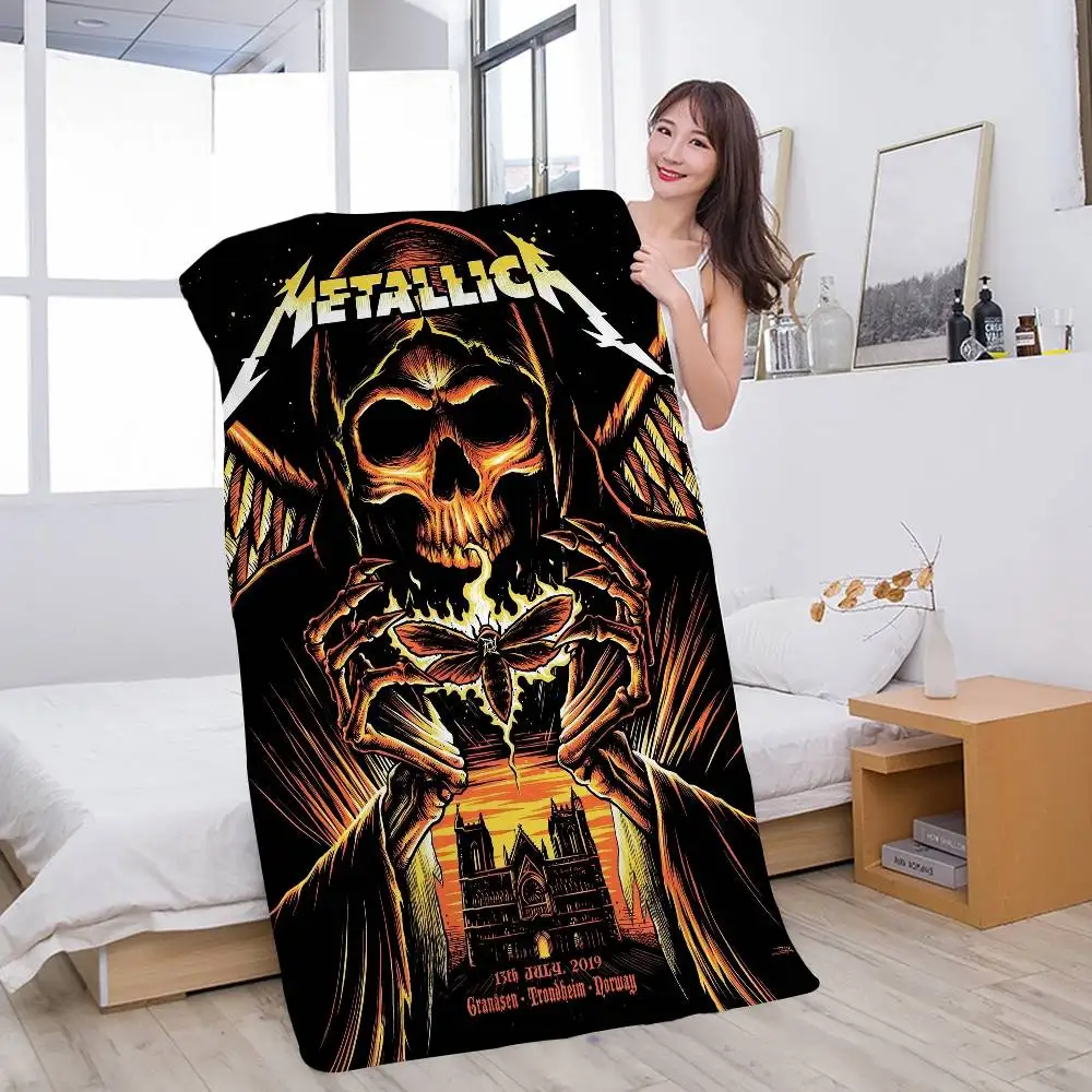 Band T-MetallicaS-D Big Microfiber Beach Towels Quick Dry Towel Sand Beach Towels Pool Towel For Travel Swim Pool Yoga