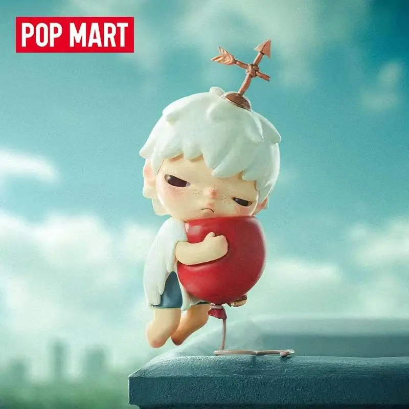 POP MART Hirono Mime Series Blind Box Toy Kawaii Doll Action Figure Toys Caixas Collectible Figurine Surprise Model Mystery Box