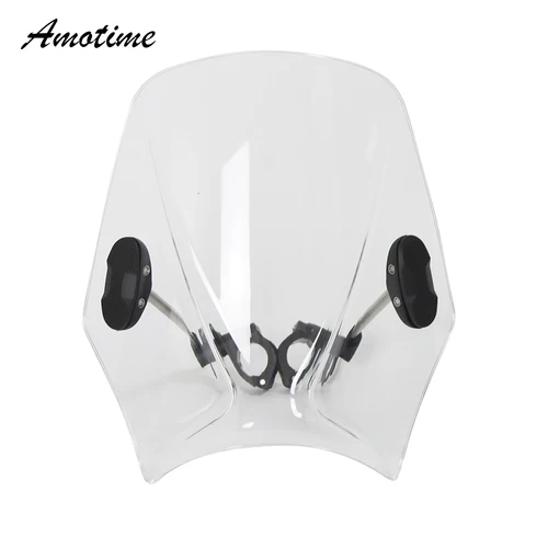 Imagen 2 del producto Parabrisas Universal para motocicleta Royal Enfield Bullet/Meteor/Classic 350 500 Interceptor 650 Continental GT 535