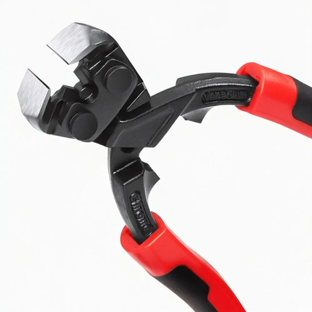 Heavy Duty 8 Inch End Cutting Pliers Flat Jaw Nipper Tool For Nail Extraction Wire Cutting Carpentry Shoe Crafting Supplies