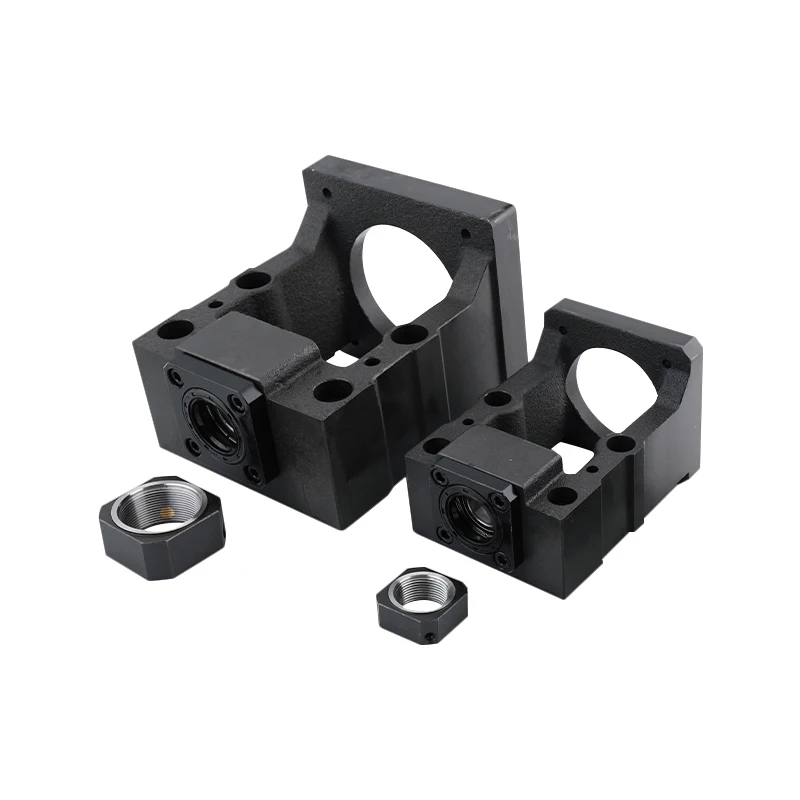 1PC Ball Screw SFY2525/3232 End Processing 1200-2550mm 25/32mm Lead With CNC High Speed Ballscrew Nut End Machining