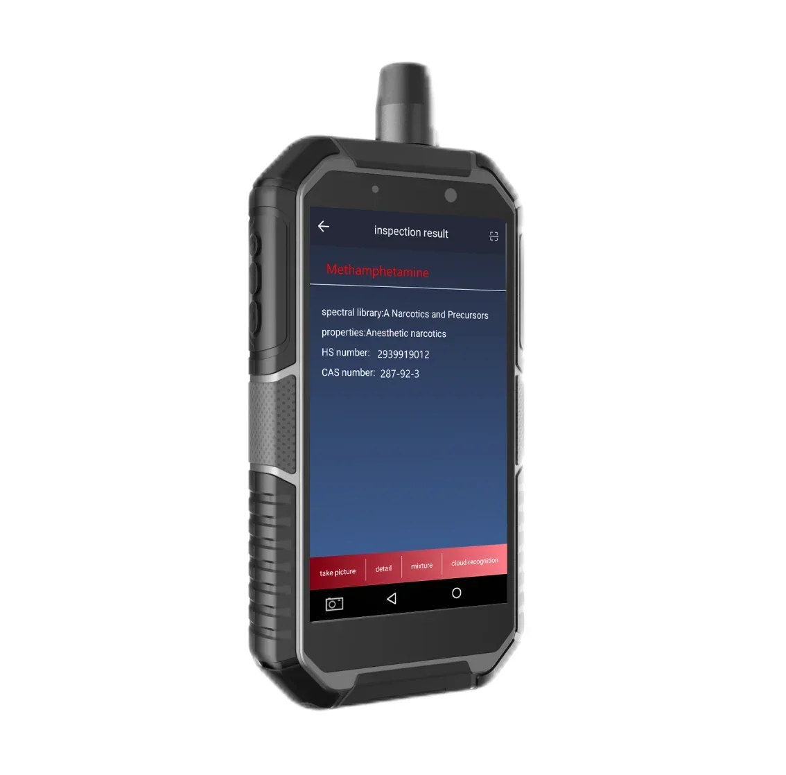 785nm RS1000DI Portable Handheld Raman Spectrometers For Onsite Identification Of Pharmaceutical Packaging Materials