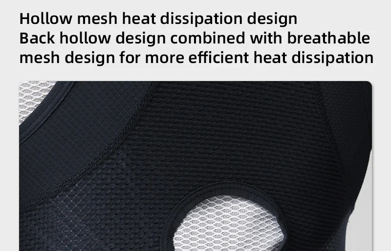 YKYWBIKE Herren-Radtrikot-Shorts für den Sommer 7H Paris HP Gepolsterte Elastische Atmungsaktive Rennrad-Fahrrad-Trägerhose – Detail 8
