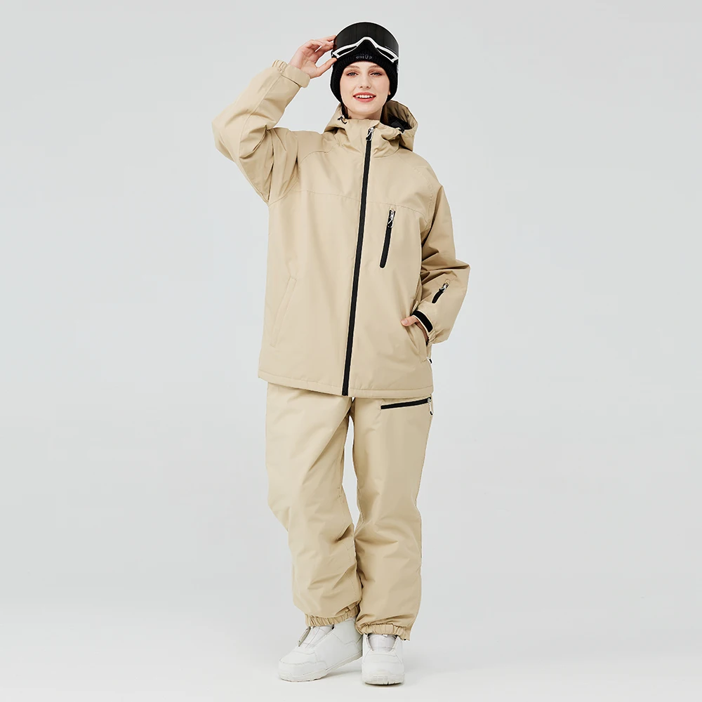 남성 및 여성용 스키복, 스노보드 의류, 야외 세트, 방수 재킷 및 바지, 겨울 의류, 스노우 의상