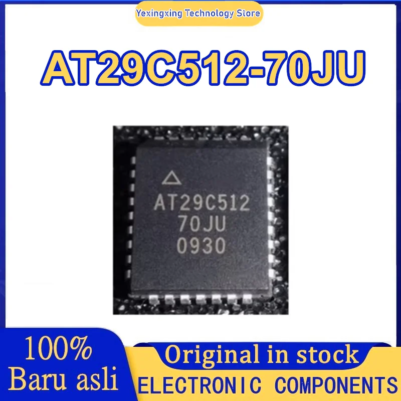 

5 шт. AT29C512-70JU AT29C512-70JU AT29C512-70 AT29C512 PLCC32 оригинальный микросхема в наличии