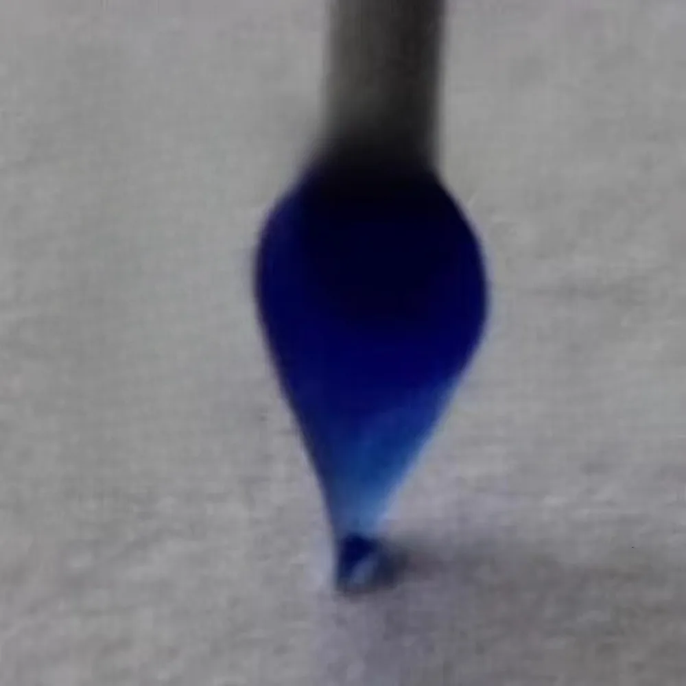 ESD Blue Tip Stainless Steel Dust Sticky Stick Lens Cleaning Pen Silicone Tip Dust Removal Stick Cleanroom Cleaning Tool