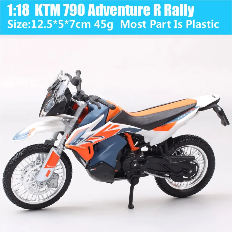 Bburago 1:18 Schaal Kleine Ktm 250 Hertog 790 Straatfiets 990 Supermoto 1190 Rc8 Motorfiets Diecasts & Speelgoedvoertuigen Miniaturen Moto