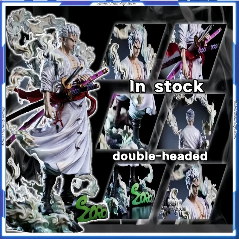 

In Stock One Piece Anime Figure Nika Zoro Figures Nika Zoro Pvc Model Statue Toy Doll Collection Children Birthday toys gifts
