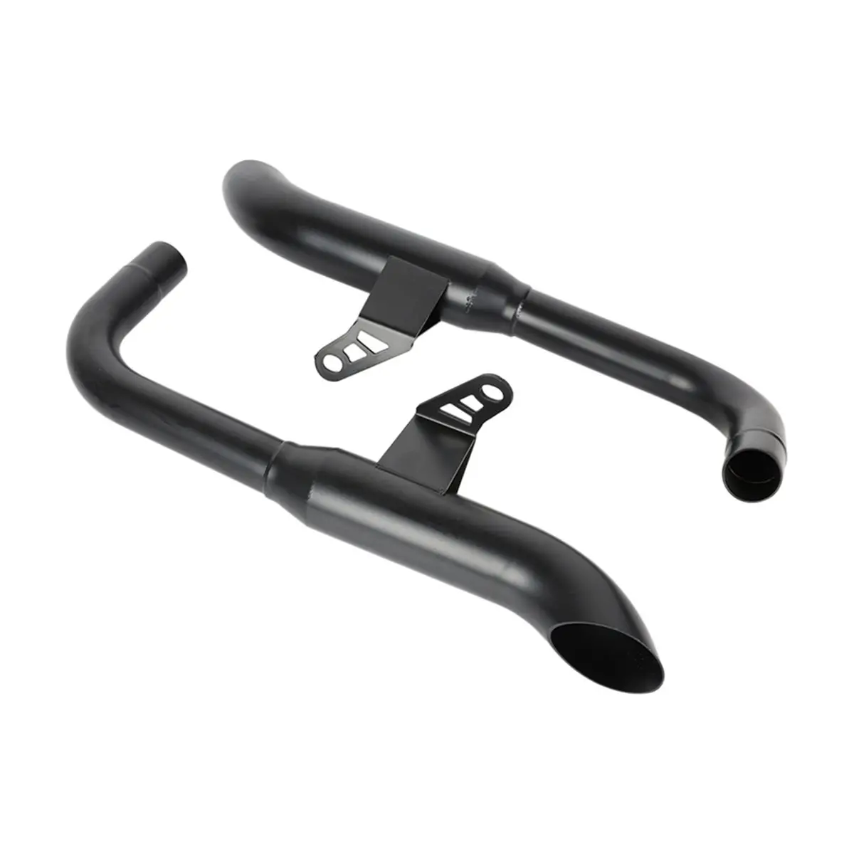 【~ New AT52】Motorcycle Exhaust System Short GP Muffler for Bonneville 2016-2025 2018-2023