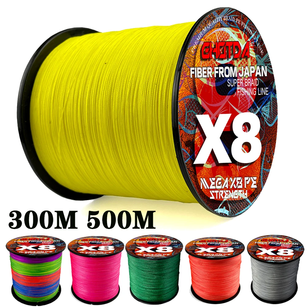 Sedal Multifilamento X8 8 hebras - Trenzado agua salada - imagen 4