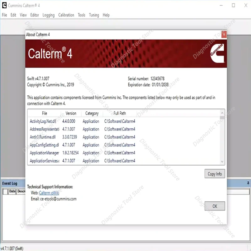 2026 FOR Cummins Insite 9.2 cummins calterm 5.16 software pro Fault Code Engine Tests for CMS Electronic Service Diagnostic