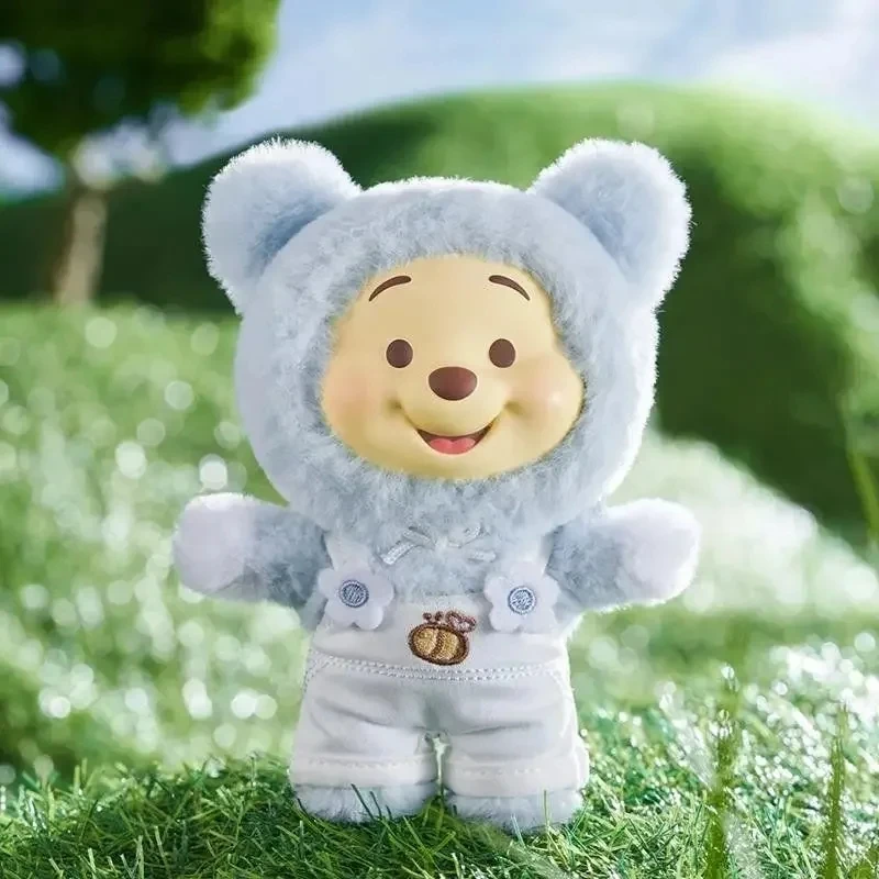 الأصلي ديزني ويني ذا بوه كاندي سلسلة الطرفية صندوق أعمى صندوق الغموض Kawaii الفينيل الوجه قلادة Pupu دمية دب لعبة الهدايا