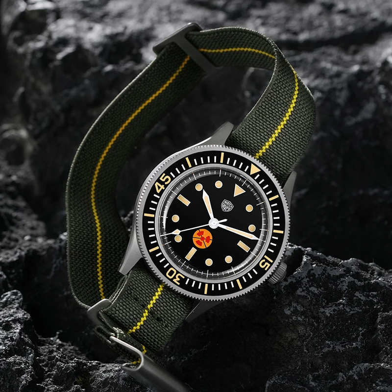 Watchdives WD50 Fathom Watch NH35 Automatic Movement 50-Fathom Sapphire Crystal Watches C3 Luminous 300m Waterproof Wristwatch