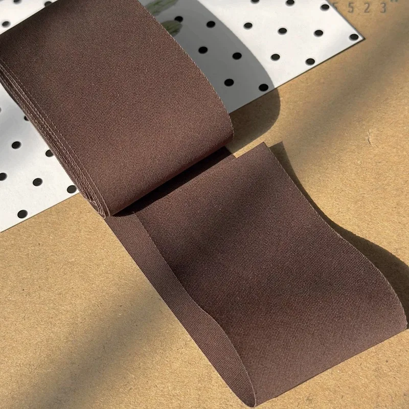 100% Gekämmtes Baumwoll-Schrägband Mittlere Dicke Geflochtenes Band für Leinenkleidung Bettwäsche Kissen DIY Nähzubehör – Detail 10