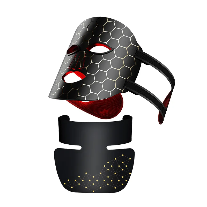 Masque facial LED portable – Rajeunissement photonique pour la réparation de la peau, conception mains libres