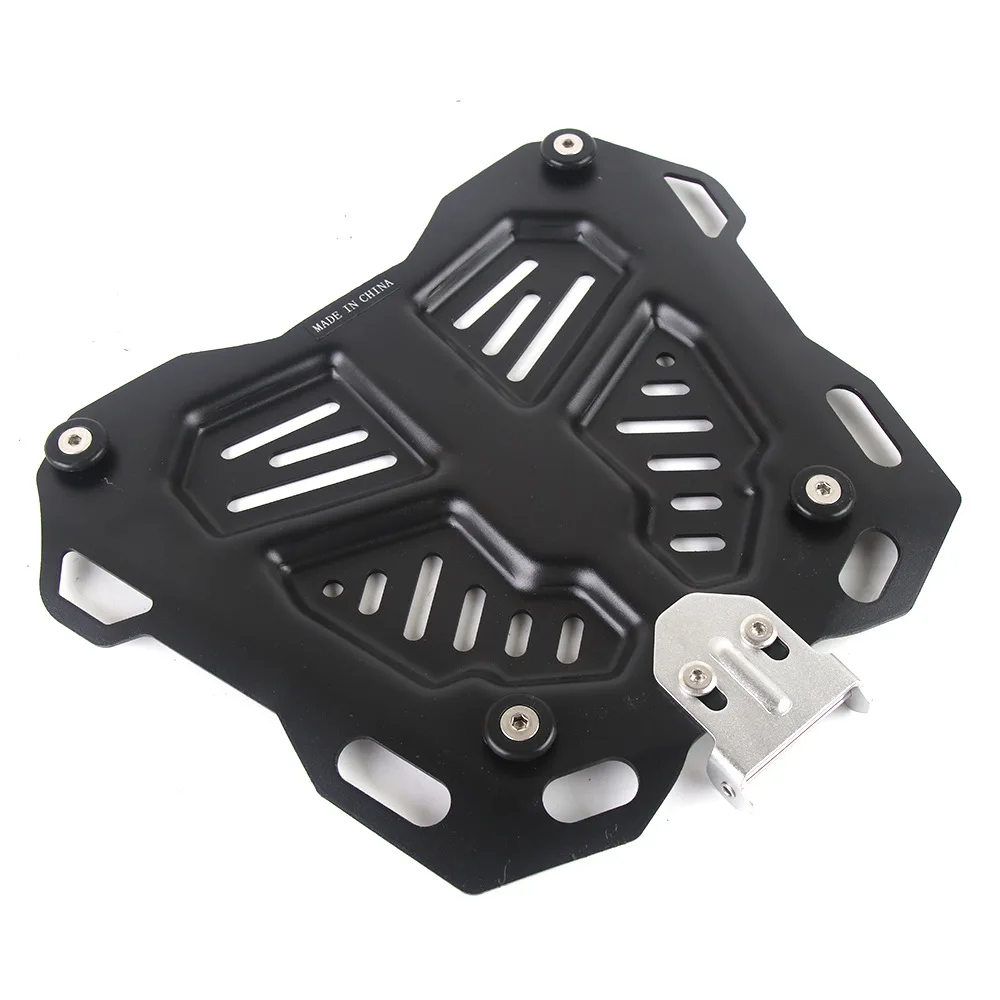 45l/55L/65L Steel Plate Tail Box Quick Release Base Stamping Bottom Plate Motorcycle Tail Box Rack Accessories