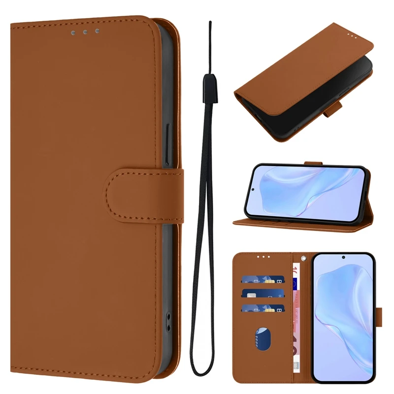 Etui na Doogee Note 56X, pokrowiec na Doogee Note 56X, etui z klapką w jednolitym kolorze Candy na telefon Doogee Note56X Pro, Coque — zdjęcie produktu 3