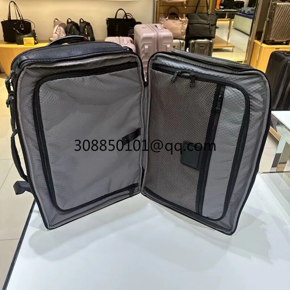 Double door luggage box travel backpack for men, large capacity computer backpack