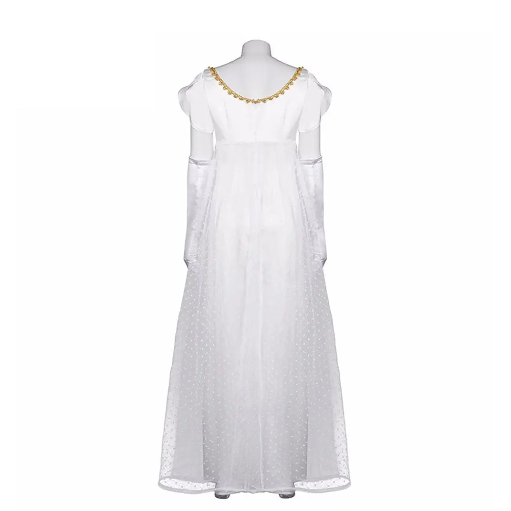 

Бриетон, сезон 2, бальное платье с высокой талией в стиле ретро, костюм викторианской эпохи, костюм для чая, наряд на Хэллоуин, женский винтажный костюм Sle Dr