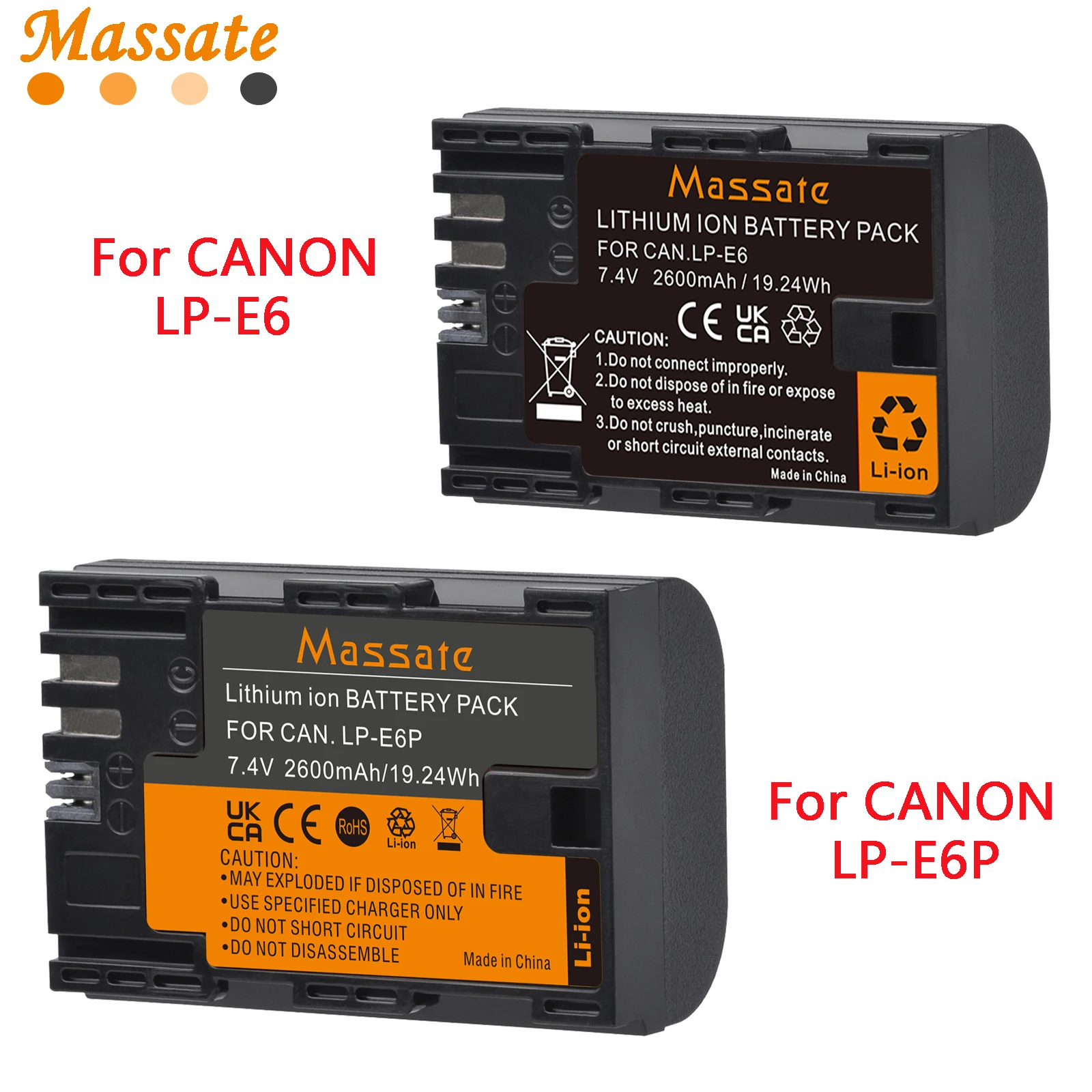 Massate LP-E6/LP-E6…