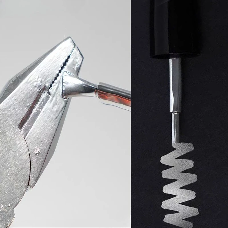 

20ml Model Gold Paint Hand-painted Metallic Mirror Water-based Plating Marker Tool Touch-up Paint Pen