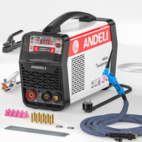 ANDELI Multi-function Welding Machine TIG-250G PRO  HOT/Cold/MMA/CLEAN/TIG Pulse 5 in 1 IGBT Inverter  TIG Welder  110/220V