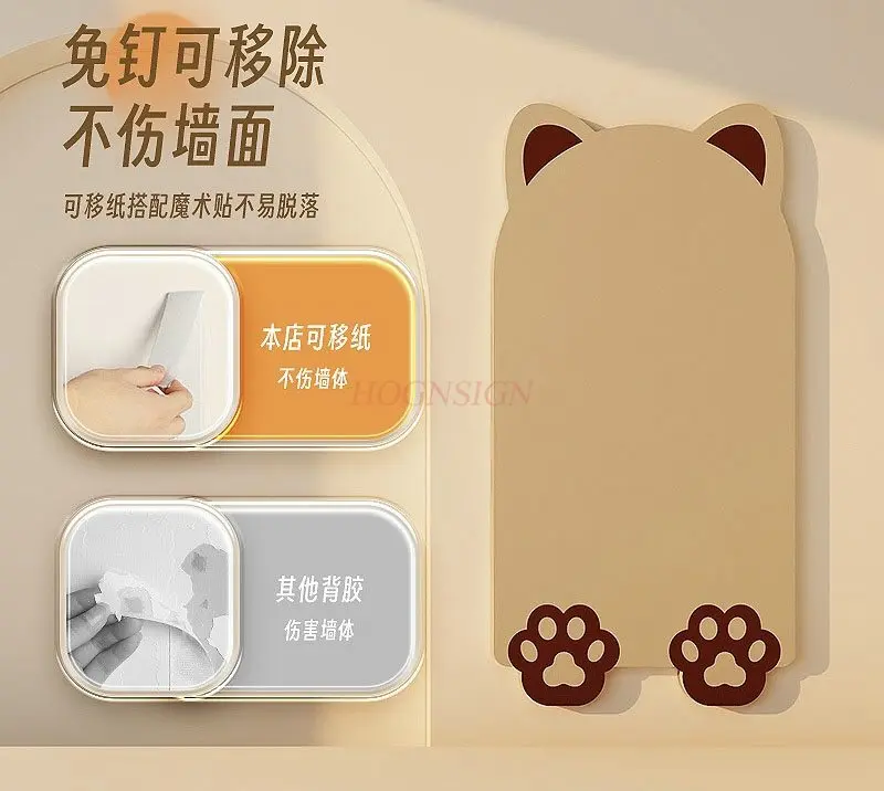 1pcs Entrance photo wall felt board wall sticker creative display wall decoration display board cork wall panel background board