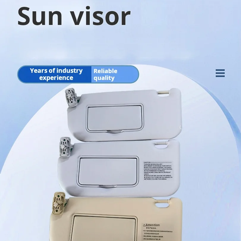 

The Sun Visor Is Suitable For The 05-10 Kia Sportage SPORTAGE Available In Beige And Gray Shades As A Car Sun Visor