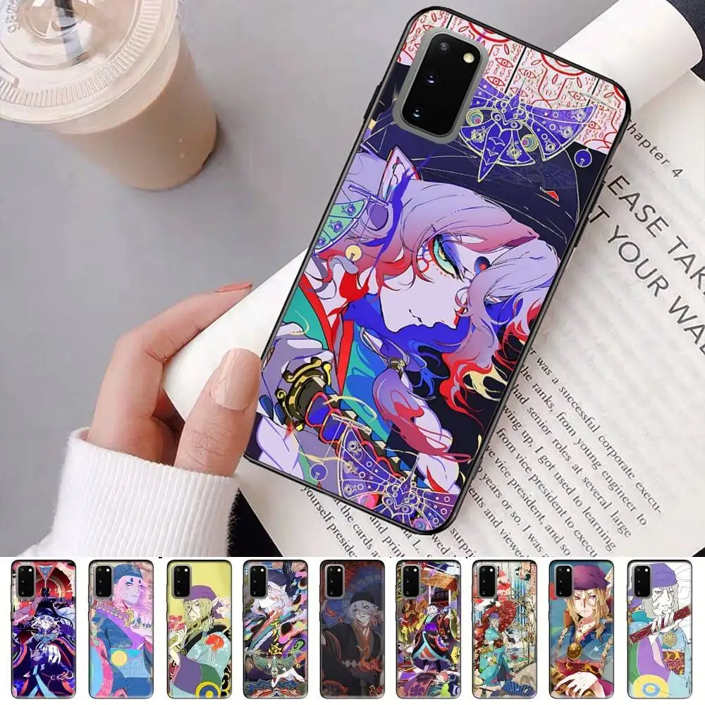 Ukiyoe Mononoke Kusuriuri Phone Case For Samsung S 24 Fe 25 Ultra Plus 20 Lite 21 30 22 23 24 22 Ultra 5G Fundas