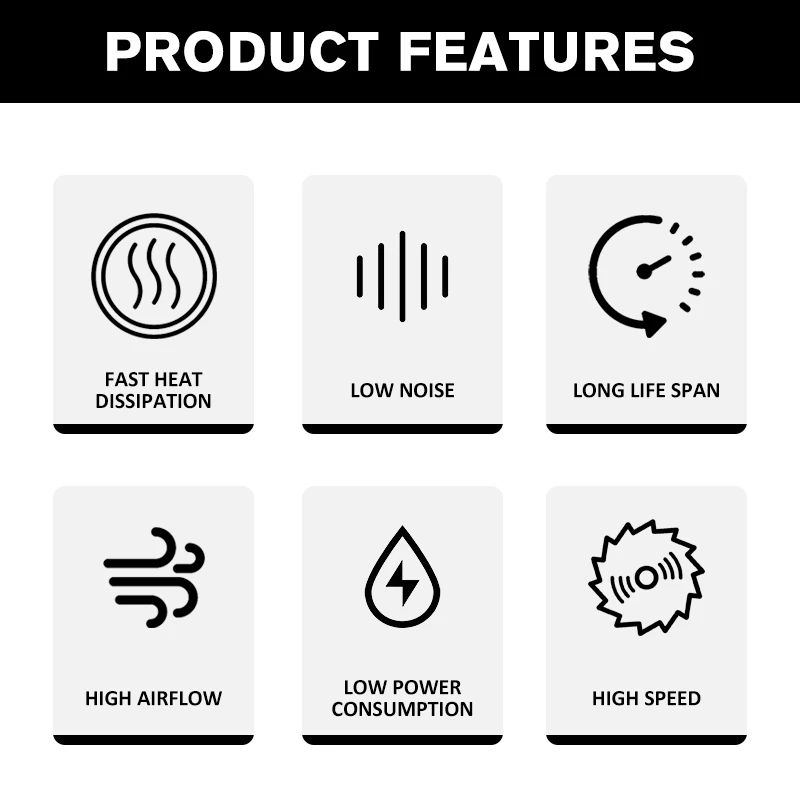 Radiator Cooling Fan for 4 Wheel ATV Kart Motocross Motorcycle Free Shipping