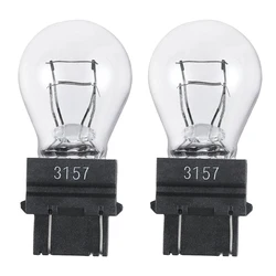 Clear Shell Tail Signal Light Bulbs Replacement 3157 12V 21/5W LED Bulbs Car Tail Brake Light Backup Reverse Lamp