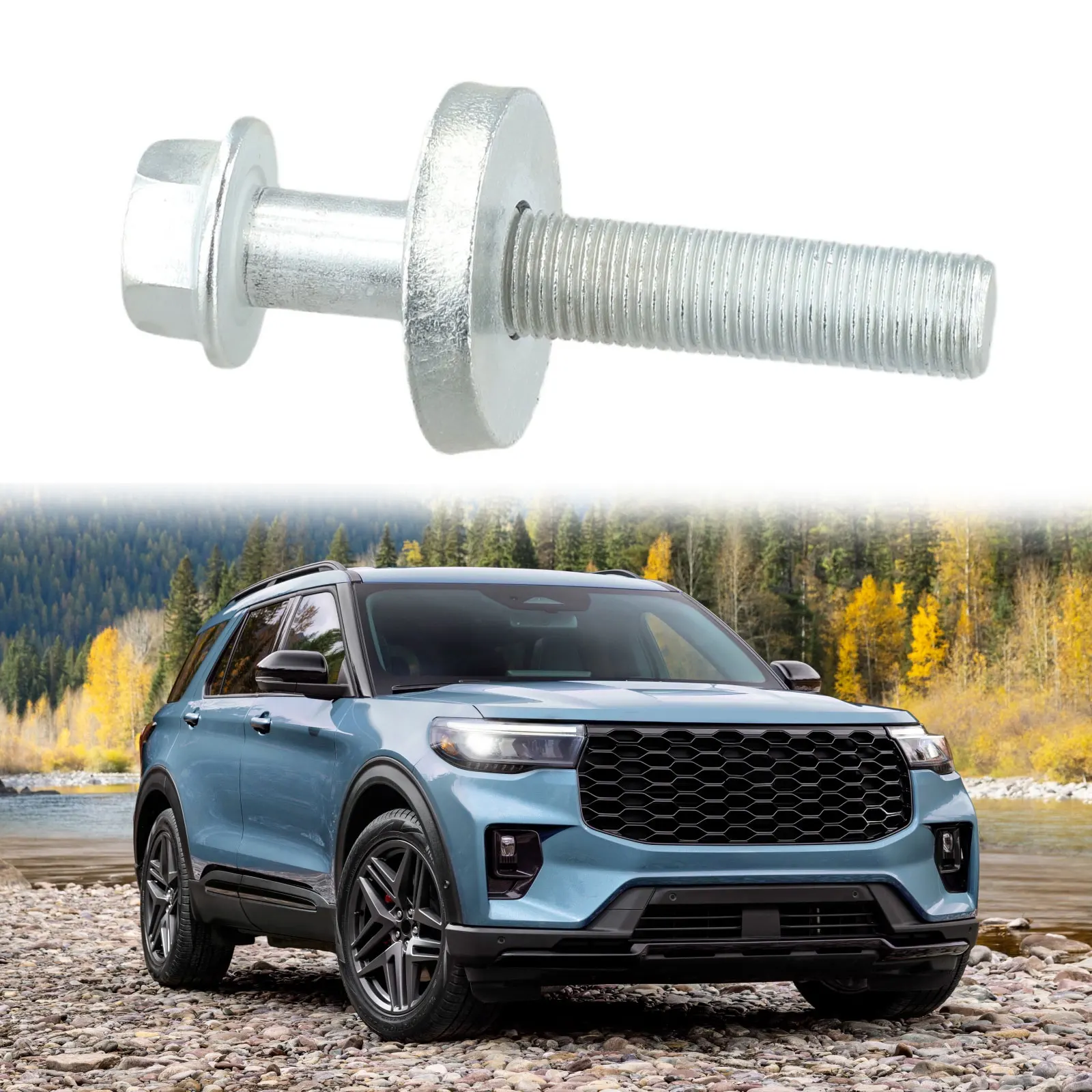 Automotive Engine Bolt Crankshaft Pulley Bolt Automotive Fastener Direct Replacement Pulley Engine Accessory Component