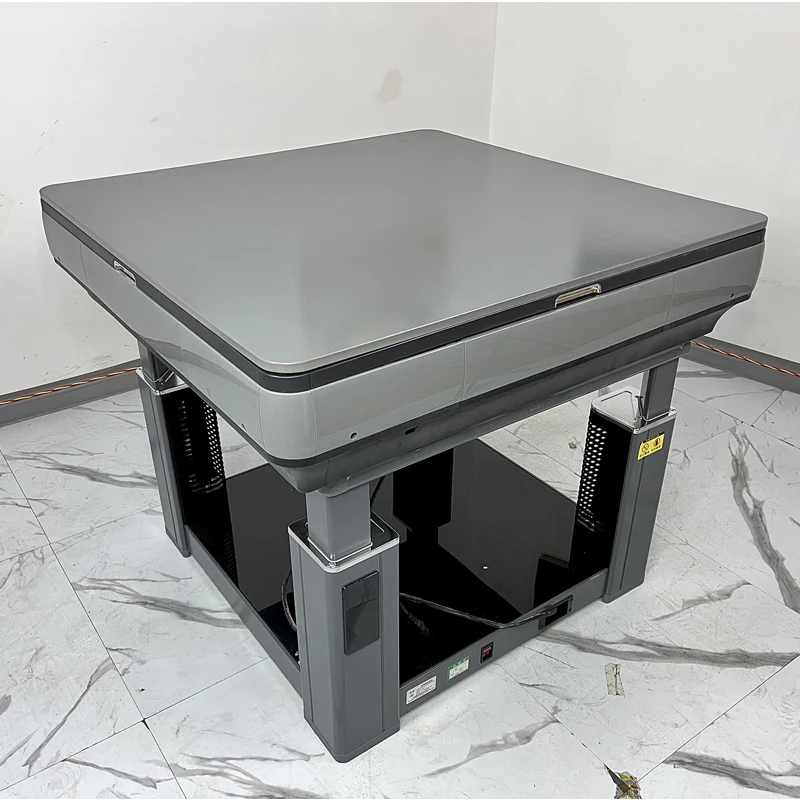

Mahjong machine automatic heating integrated mahjong table new fire dining table dual-purpose four-port machine electric roller