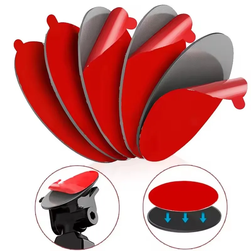 

Universal Car Double-Sided Suction Cup Self Adhesive Mount Pad Base for Navigation Gps Brackets Car Mobile Phone Holder Stands
