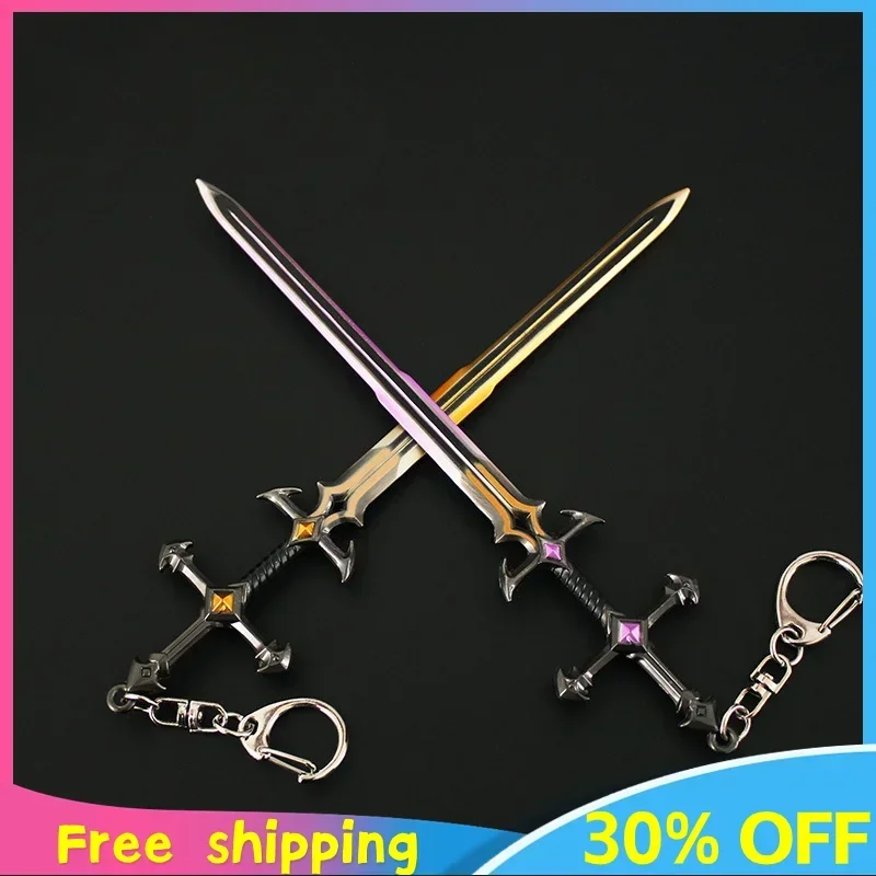 

17cm Valorant Sword Weapon Ruined King Ruination Broken Uncut Blade Peripheral Model Carved Samurai Weapon Birthday Gift Toy Kid