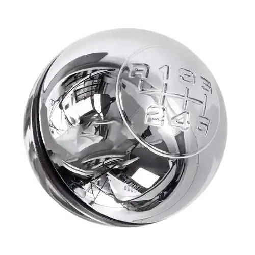 Imagen 2 del producto Perilla de palanca de cambios cromada de 6 velocidades para coche, cabezal de palanca de cambios 50294565 55346345 apto para Alfa Romeo Giulietta 2010+