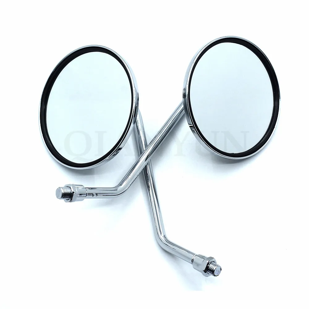 Universal Motorcycle Back Side Mirrors Motorbike Rear View Mirror 8mm 10mm Thread  For HONDA CB400 CBR250 CBR400 CB-1 HORNET