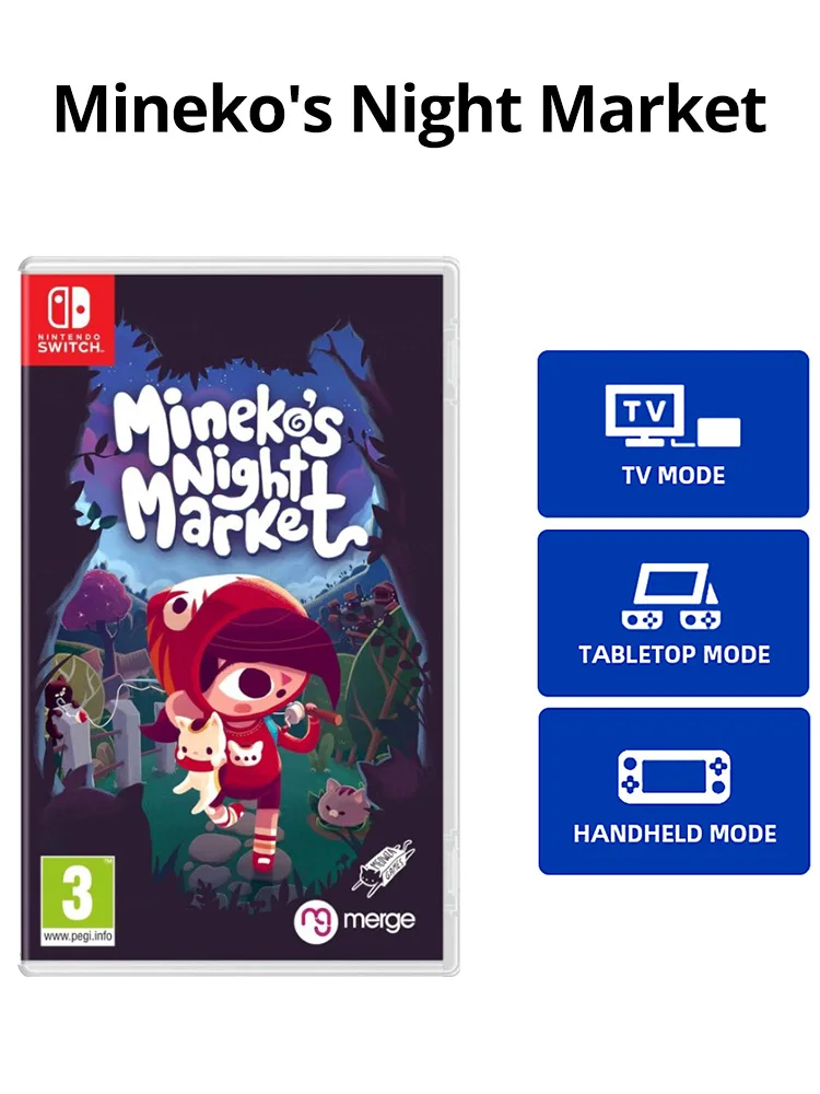 Nintendo – MINEKOS NIGHT MARKET – Expedition – EU-versie Nintendo Switch Game Fysieke Cartridge voor Nintendo Switch OLED Lite