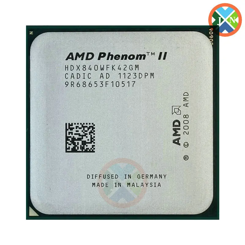 

AMD Phenom II X4 840 2M 3,2G Socket AM3 938-pin Desktop CPU X4-840 HDX840WFK42GM Desktop