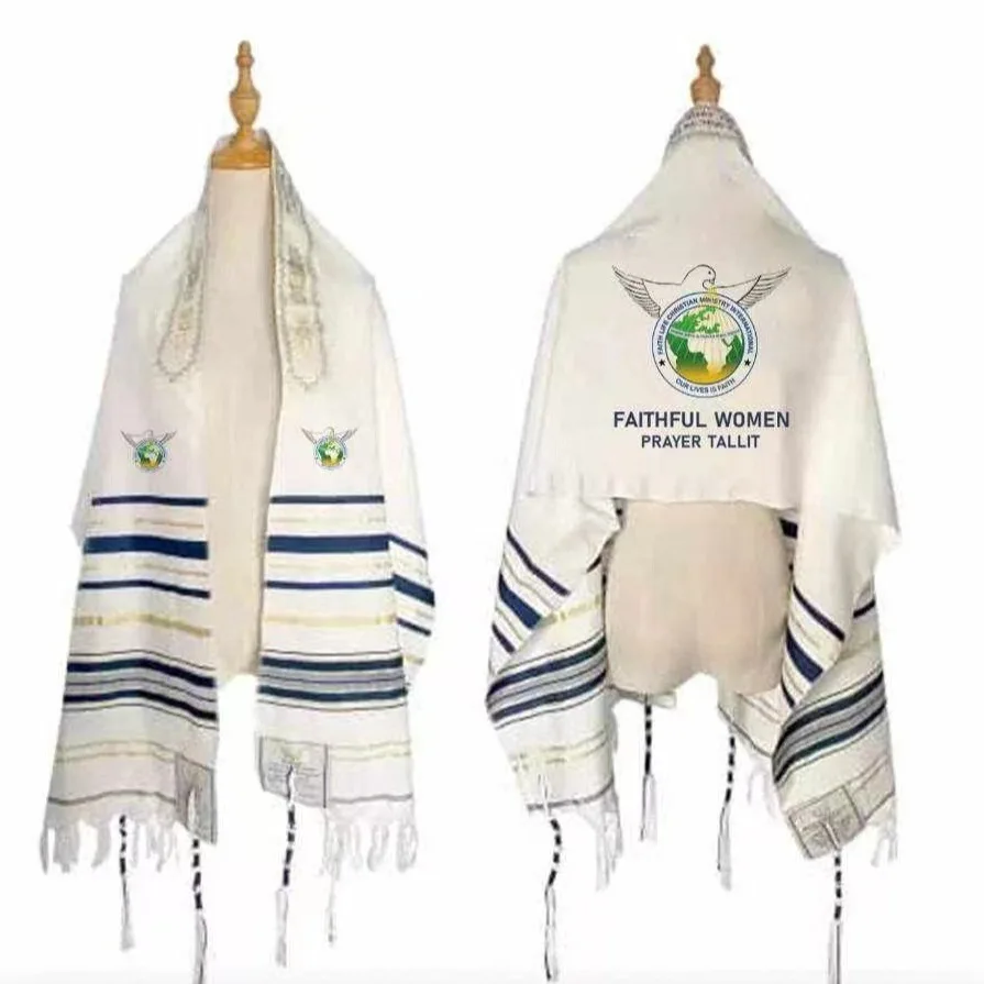 

2026 Unisex Jewish Tallit Prayer Shawl Talis Scarf Lord Prayer Head Holy Spirit Pilgrim Shawls Red Ethnic Wraps Fashion 50x180cm