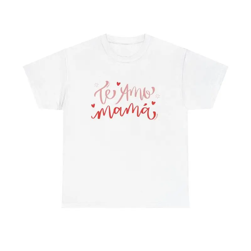 Te Amo Mama T Shirt Cute Minimal Mommy Mother Loving Caring Day Hearts Sweet