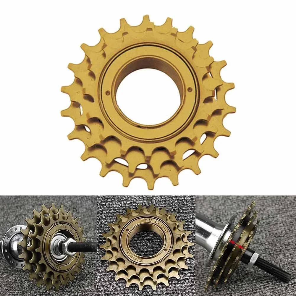 Bicycle Freewheel 3 Speed 16 19 22T Cassette Freewheel Durable Bike Flywheel FW-3S High Quality Bikes Accessories Bicycle Parts