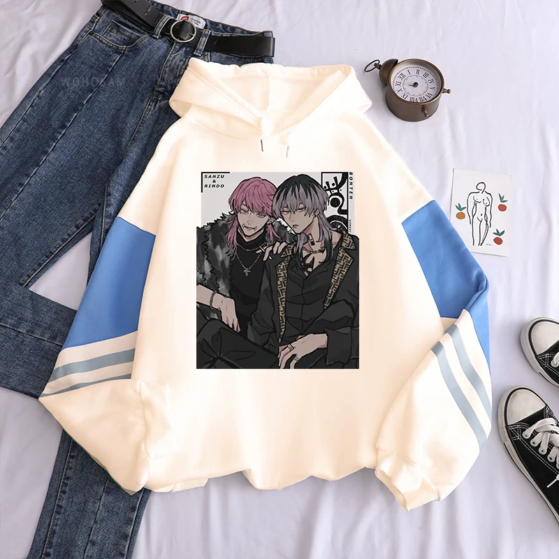 Tokyo Revengers Rindou Haitani Haruchiyo Sanzu Anime Hooded Plus Size Hoodie Men Women Sweatshirts Harajuku Warm Streetwear