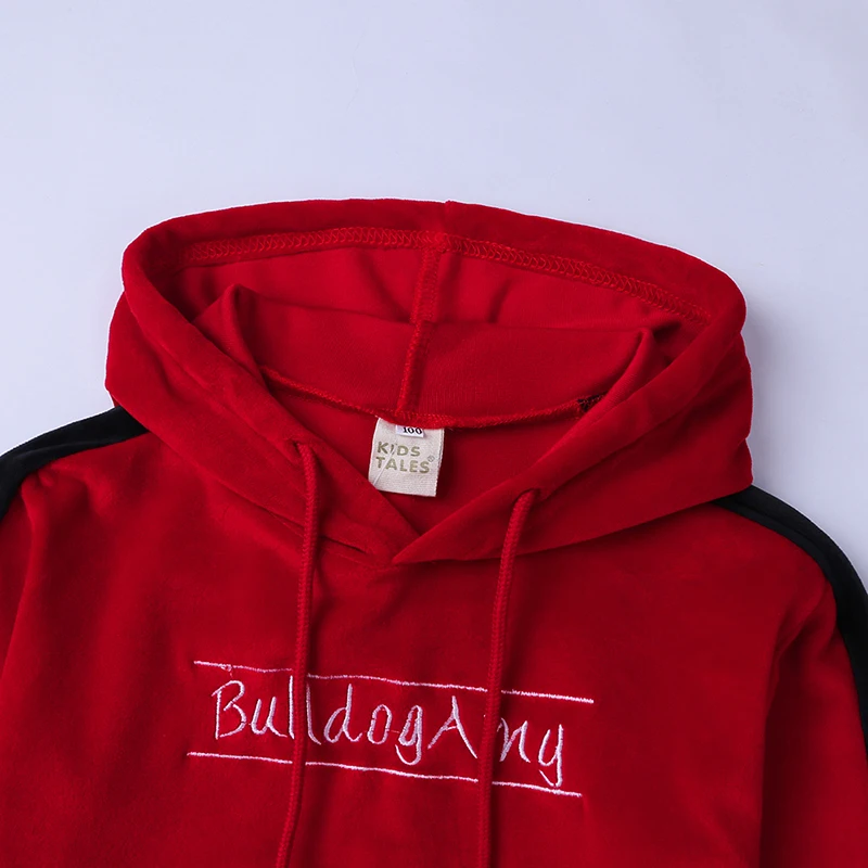 Chándal Bebé 2 Piezas Sudadera Con Capucha Y Pantalón | Ropa Deportiva De Terciopelo Para Niños Pequeños
