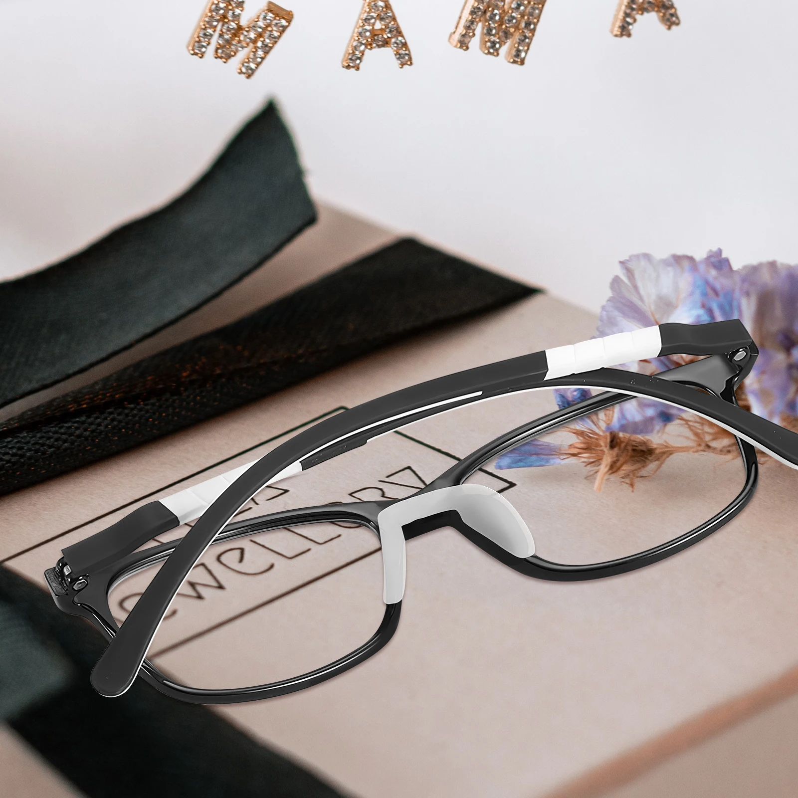 10 pièces plaquette nasale lunettes accessoires protecteur pour plaquettes nasales lunettes anti-dérapant antidérapant