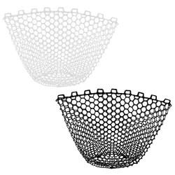 Silicone Fishing Net Head Durable Fly Fishing Replacement Mesh Net 30cm 50cm 60cm Depth Mesh Landing Net Fishing Accessory Tool