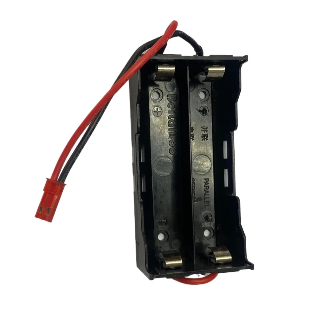 18650 Battery Box with Wired Battery Compartment JST Connector T Plug Receiver Methanol Engine Power Supply Starting Power