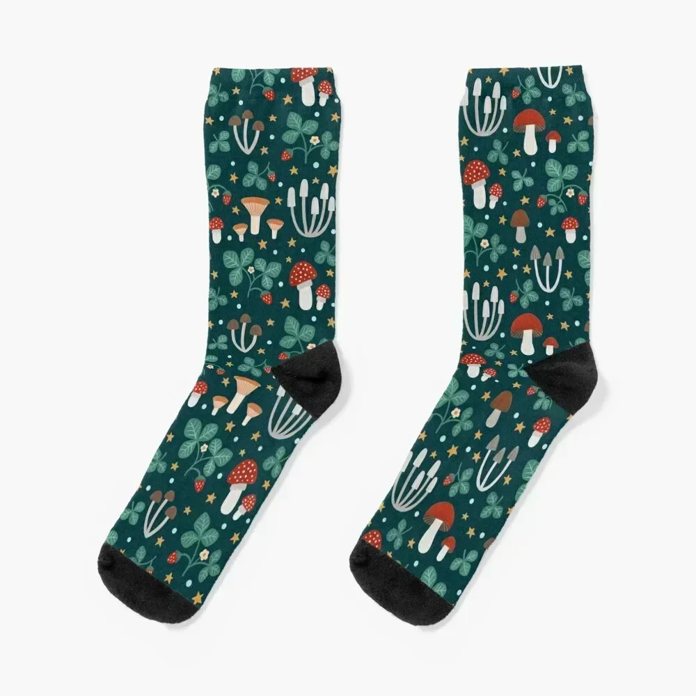 

Magic forest Socks cycling warm winter gift christmas gift Mens Socks Women's