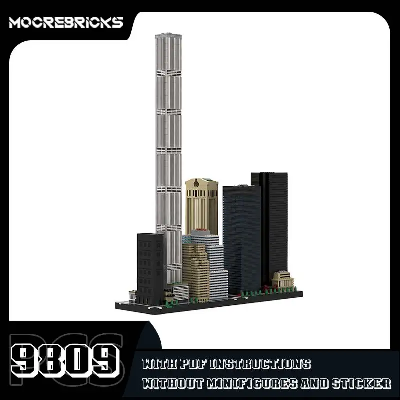 

Hot Sale New York Phase 1 Model MOC-39209 City Architecture Street View Building Blocks Plastic Bricks Decorative Toy Gifts